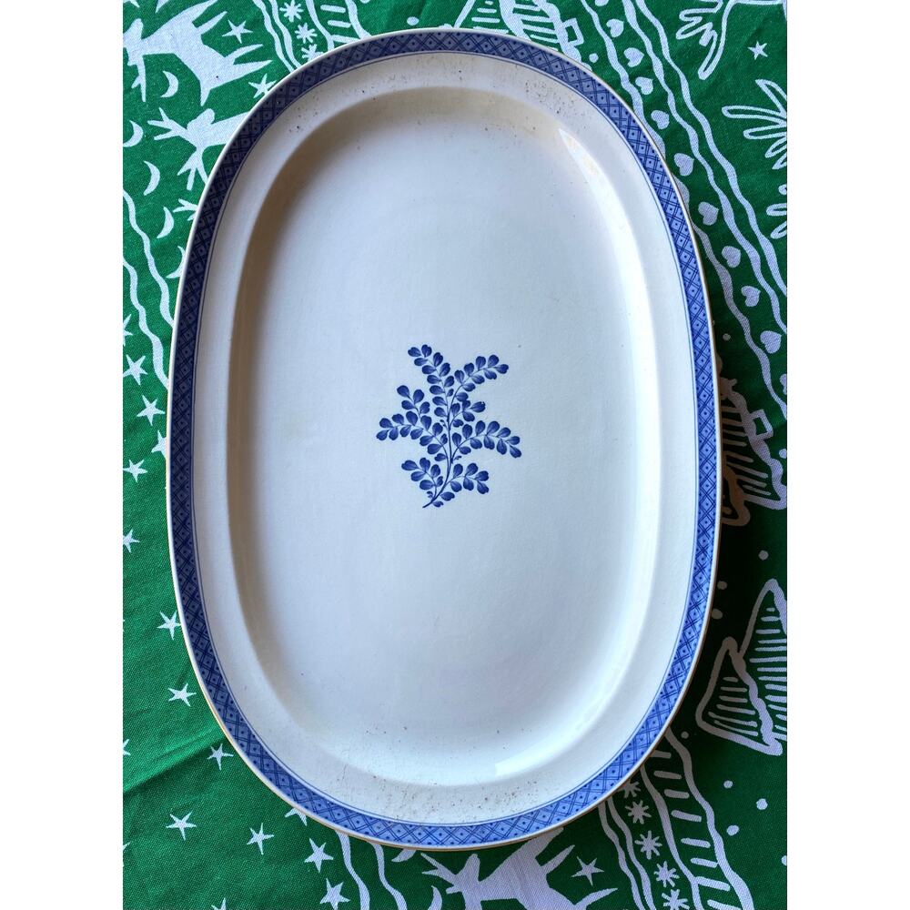 Royal Copenhagen Aluminia Denmark Gabriella Porcelain Platter 13”x9-3/4"
